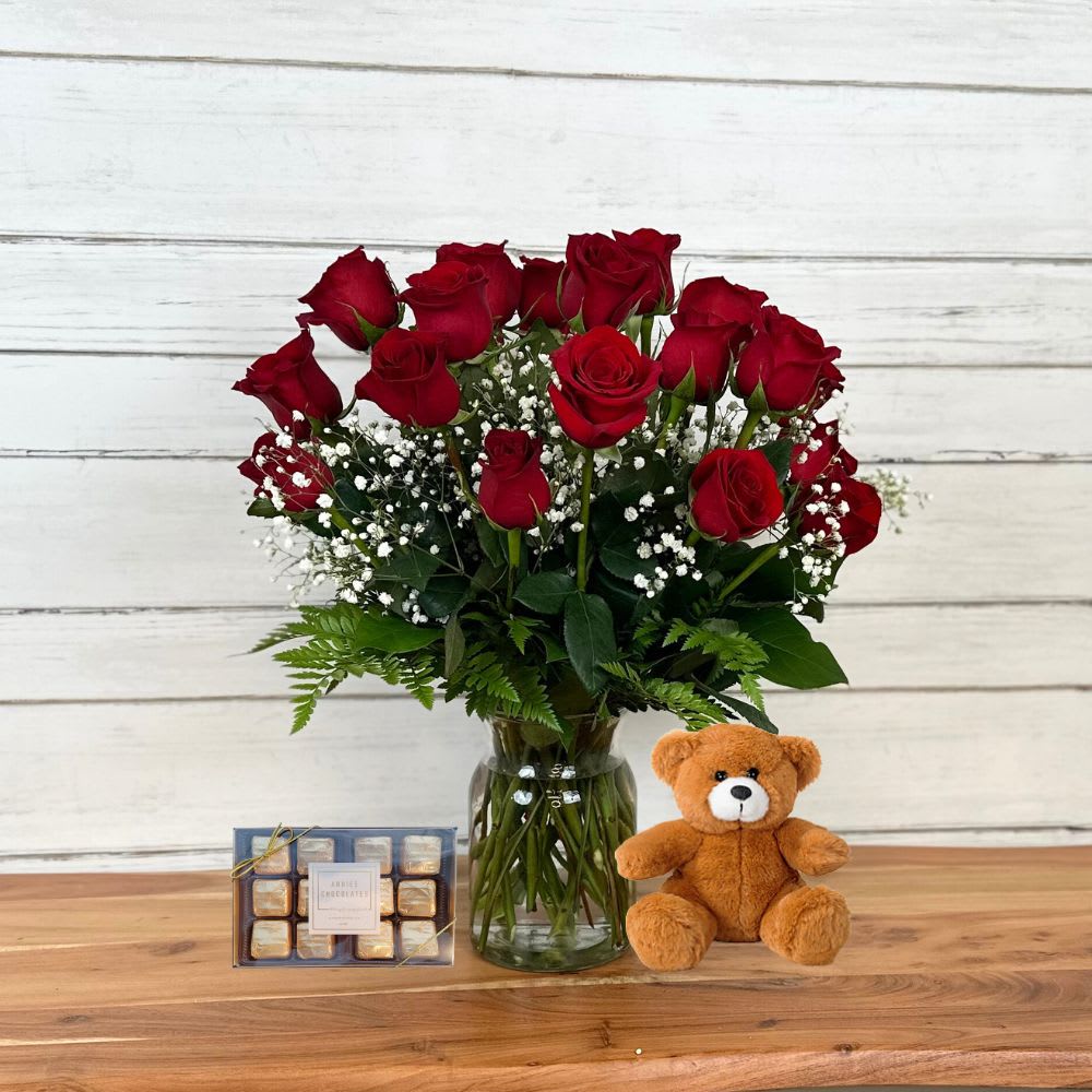 Two Dozen Roses, Stuffy & Chocolates