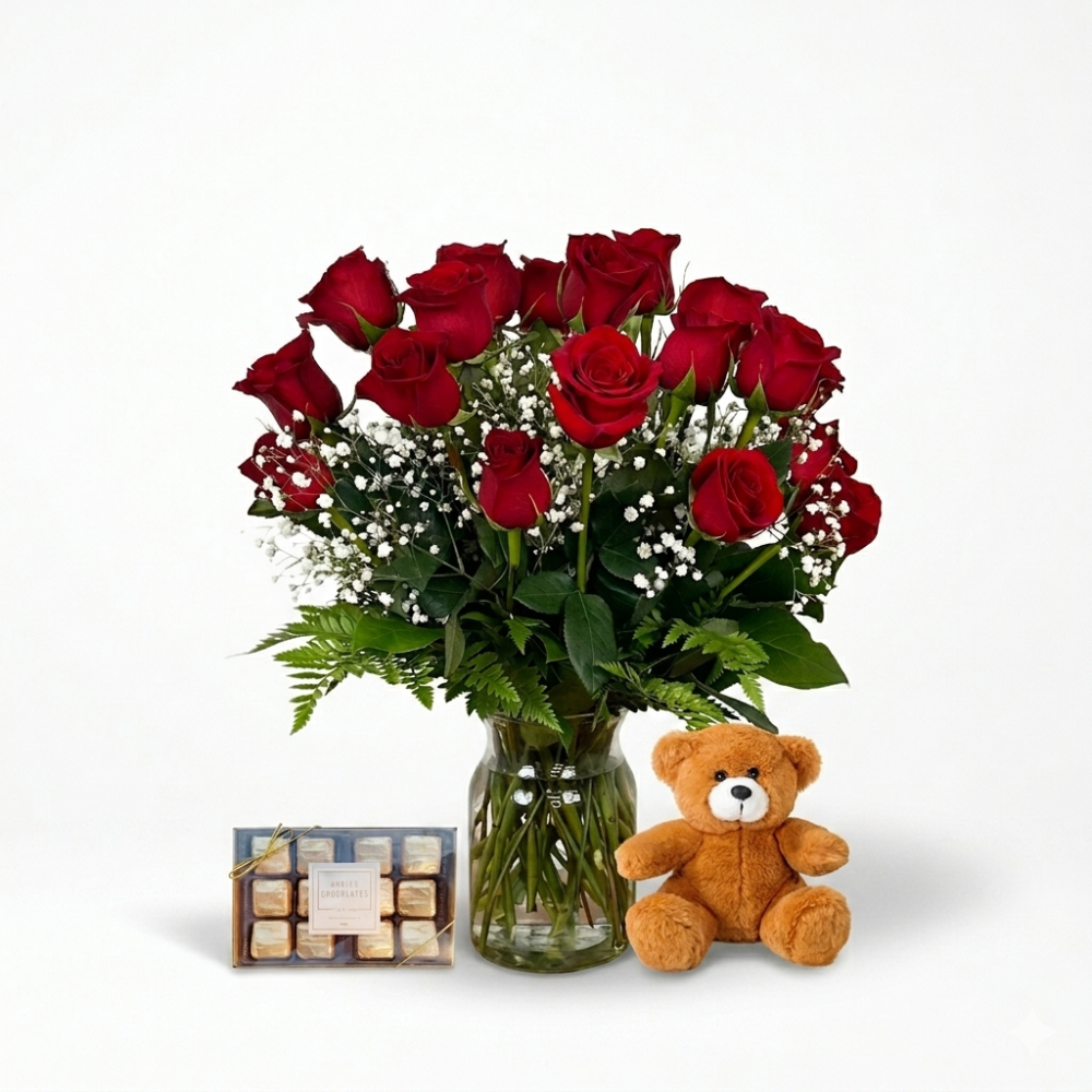 Two Dozen Roses, Stuffy & Chocolates